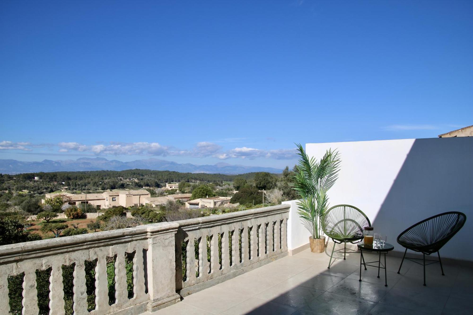 Villa Mater Randa Piscina Vistas Increibles Y Barbacoa Esterno foto
