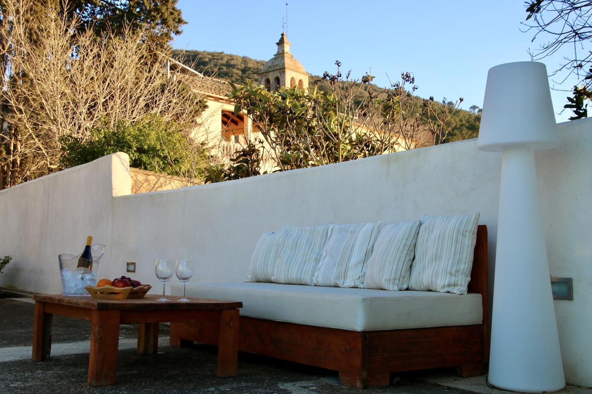 Villa Mater Randa Piscina Vistas Increibles Y Barbacoa Esterno foto