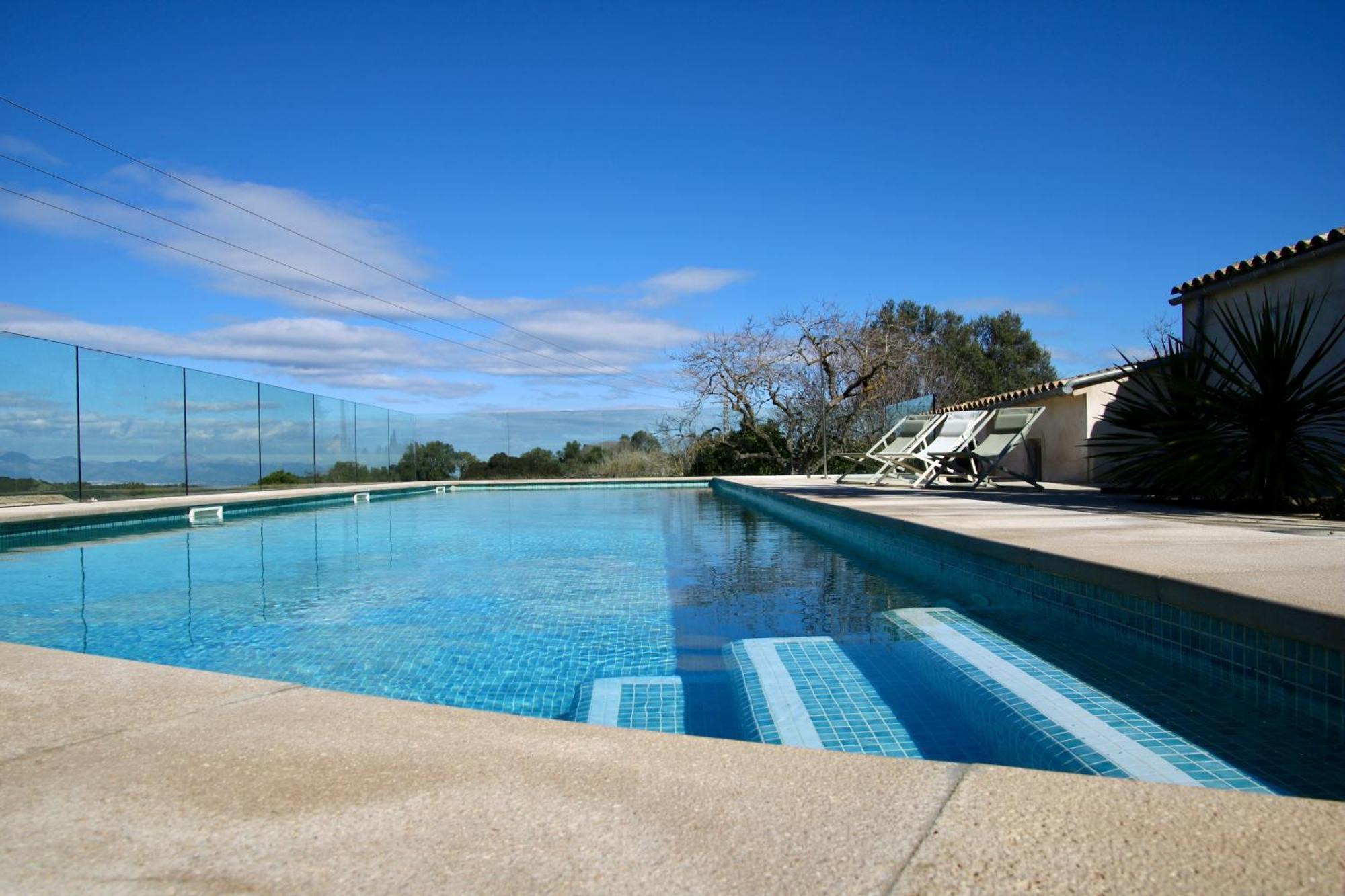 Villa Mater Randa Piscina Vistas Increibles Y Barbacoa Esterno foto