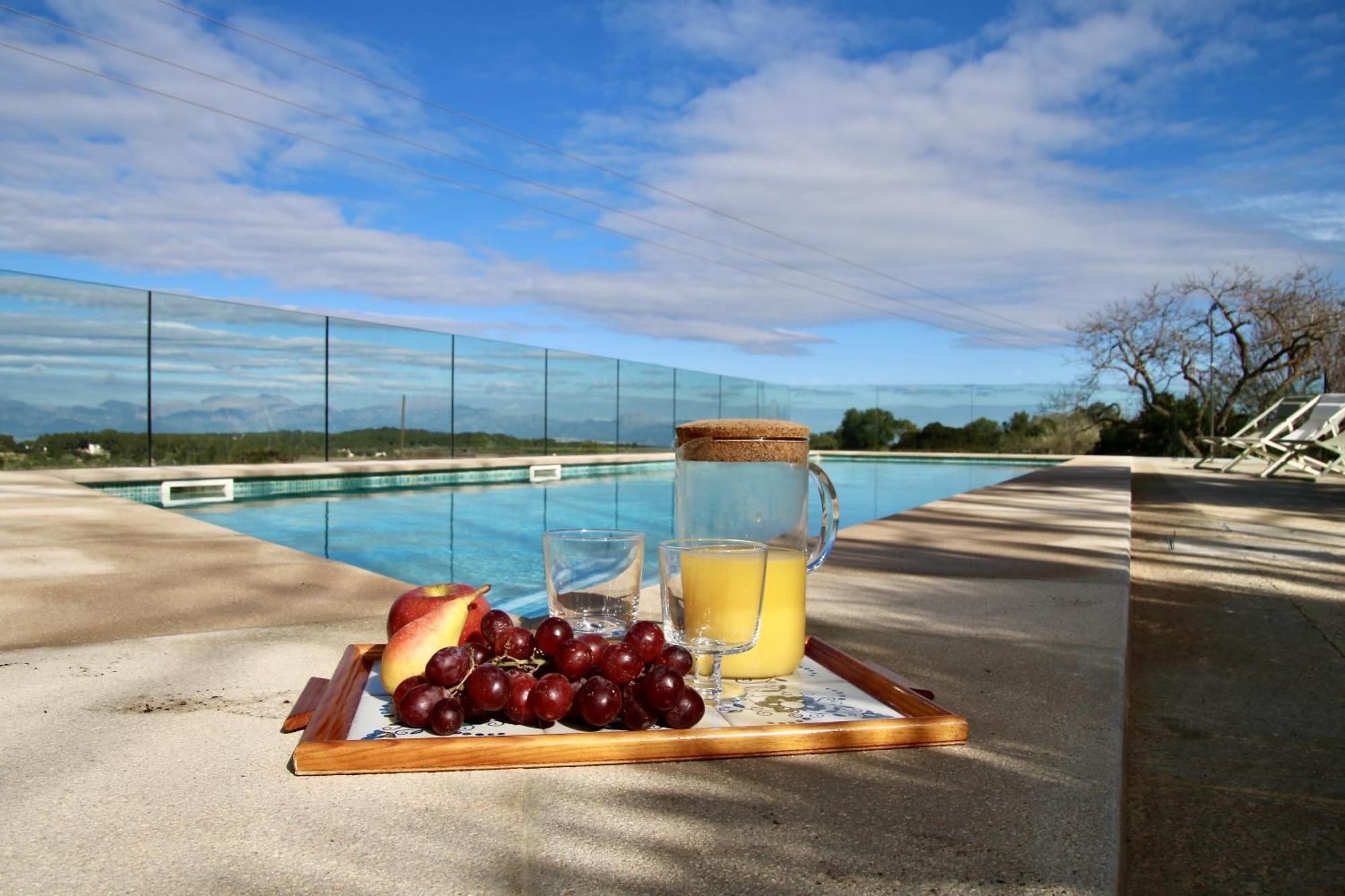 Villa Mater Randa Piscina Vistas Increibles Y Barbacoa Esterno foto