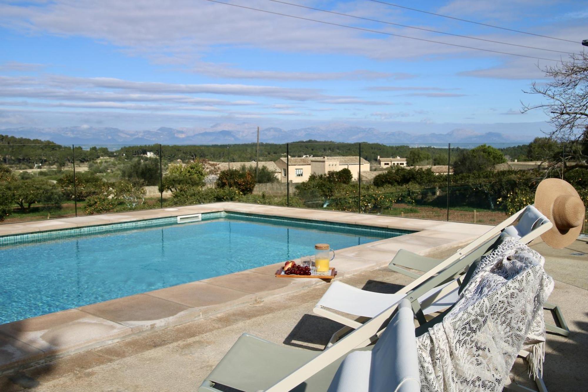 Villa Mater Randa Piscina Vistas Increibles Y Barbacoa Esterno foto